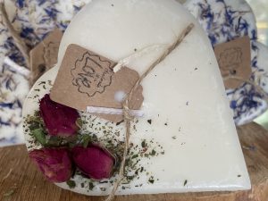 Handmade Soy Wax Heart Candle - Large